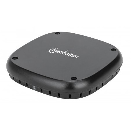 Manhattan 102346 mobile device charger Universal Black AC Wireless charging Fast charging Indoor