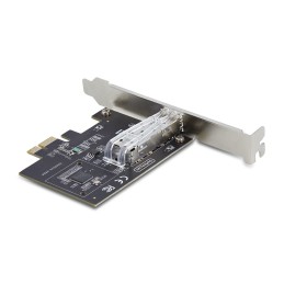 StarTech.com Tarjeta PCIe 2.1x1 de Red de Fibra Óptica Cobre Ethernet 1Gb SFP de 1 Puerto - Chipset Controlador Intel I210-IS -