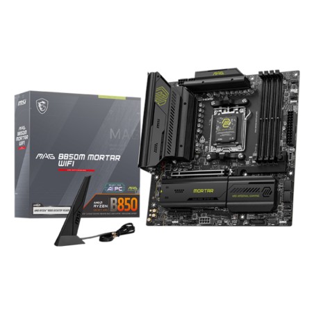 MSI MAG B850M MORTAR WIFI Motherboard AMD B850 Sockel AM5 micro ATX
