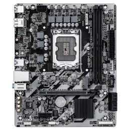 GIGABYTE H810M K Scheda Madre – CPU Intel Core Ultra (Serie 2), VRM a 3+1+2 fasi, fino a 6400 MHz DDR5, 1 x M.2 PCIe 4.0, LAN 1