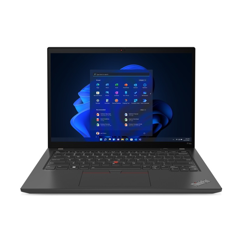 Lenovo ThinkPad P14s Gen 4 (Intel) Intel® Core™ i5 i5-1340P Estación de trabajo móvil 35,6 cm (14") 2.8K 16 GB DDR5-SDRAM 512