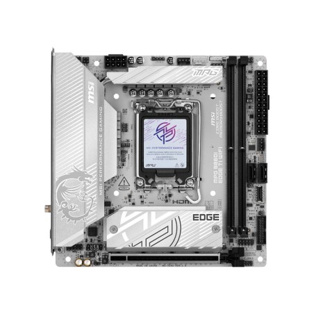 MSI MPG B860I EDGE TI WIFI scheda madre Intel B860 LGA 1851 (Socket V1) mini ITX