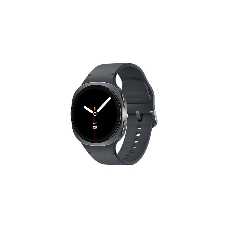 Samsung Galaxy Watch 8 3,3 cm (1.3") AMOLED 40 mm Digital 438 x 438 Pixeles Pantalla táctil Grafito Wifi GPS (satélite)