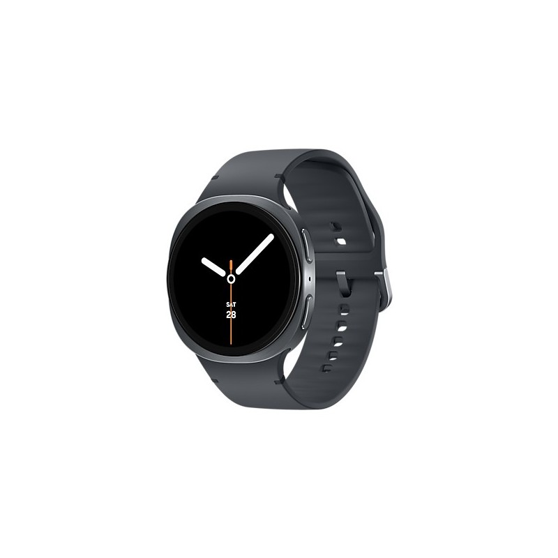 Samsung Galaxy Watch 8 3,81 cm (1.5") AMOLED 44 mm Digital 480 x 480 Pixeles Pantalla táctil Grafito Wifi GPS (satélite)
