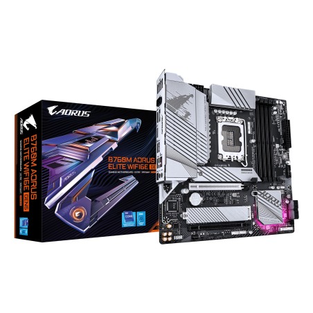 GIGABYTE B760M AORUS ELITE WIFI6E GEN5 Intel B760 LGA 1700 micro ATX