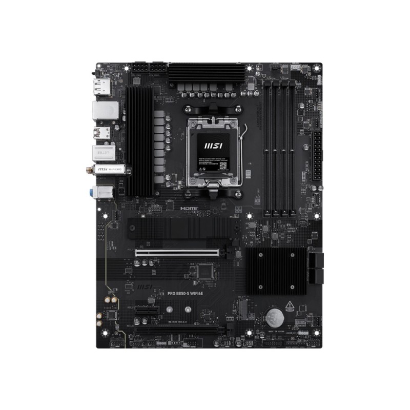 MSI PRO B850-S WIFI6E motherboard AMD B850 Socket AM5 ATX