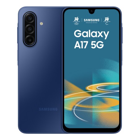 Samsung Galaxy A17 5G 17 cm (6.7") Double SIM hybride Android 15 USB Type-C 4 Go 128 Go 5000 mAh Bleu