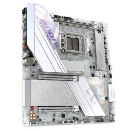 GIGABYTE X870 AORUS TACHYON ICE Mainboard – Unterstützt AMD Ryzen 9000 CPUs, digitale 18+2+2 Phasen VRM, bis zu 9600 MHz DDR5