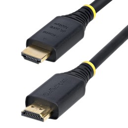StarTech.com Cavo HDMI 2.1 8K da 50cm, Cavo HDMI Certificato ad Altissima Velocità 48 Gbps, 8K 60Hz   4K 120Hz HDR10+   eARC