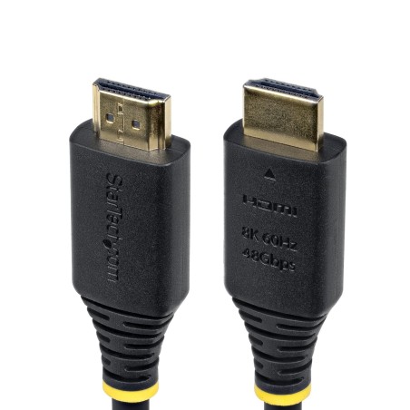 StarTech.com Cavo HDMI 2.1 8K da 4m, Cavo HDMI Certificato ad Altissima Velocità 48 Gbps, 8K 60Hz   4K 120Hz HDR10+   eARC Cavo