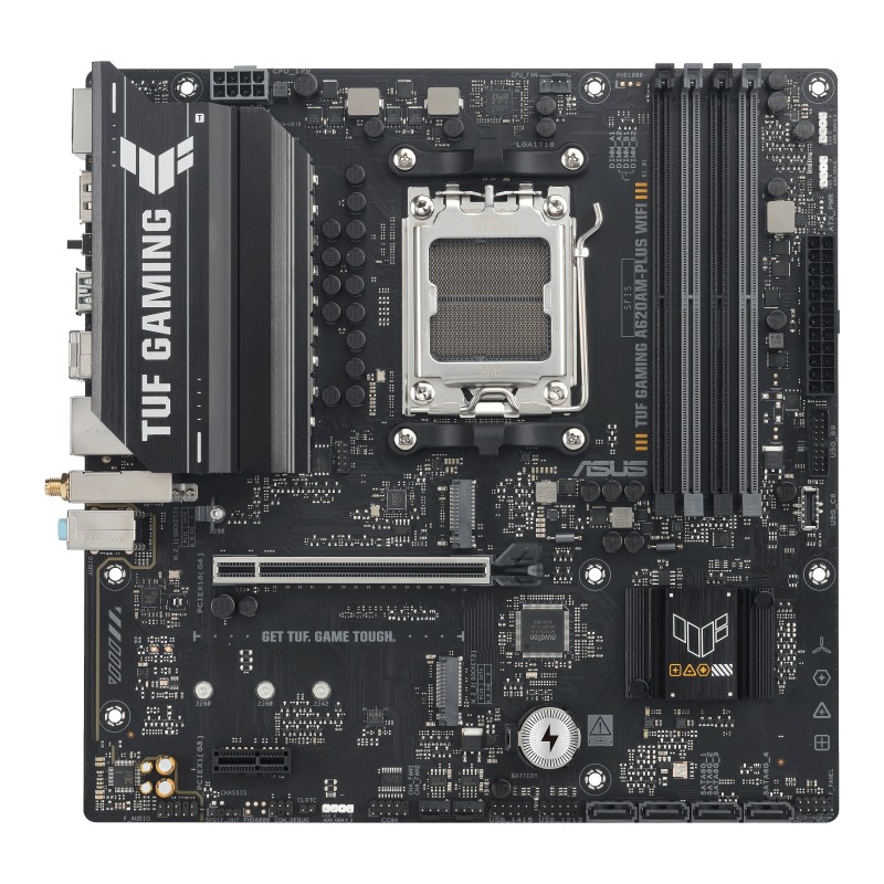 ASUS TUF GAMING A620AM-PLUS WIFI AMD A620A Zócalo AM5 micro ATX