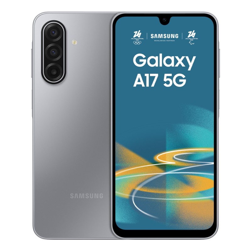 Samsung Galaxy A17 5G 17 cm (6.7") Double SIM hybride Android 15 USB Type-C 4 Go 128 Go 5000 mAh Gris