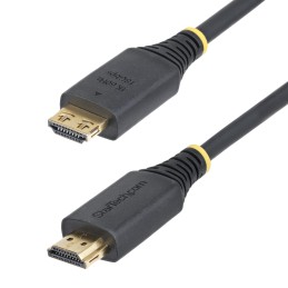 StarTech.com Cable HDMI de Alta Velocidad de 1m - Conectores de Agarre - 4K60Hz 1440p 144Hz - HDR10 HDCP 2.2 ARC - UHD - 18Gbps
