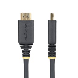 StarTech.com HDMI2-CABLE-GRIP-1M HDMI cable 39.4" (1 m) HDMI Type A (Standard) Black
