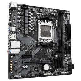GIGABYTE B840M H Scheda Madre - CPU AMD Ryzen 9000, VRM a 5+2+2 fasi, fino a 7200MHz DDR5 (O.C), 1xPCIe 4.0 M.2, LAN 1GbE, USB