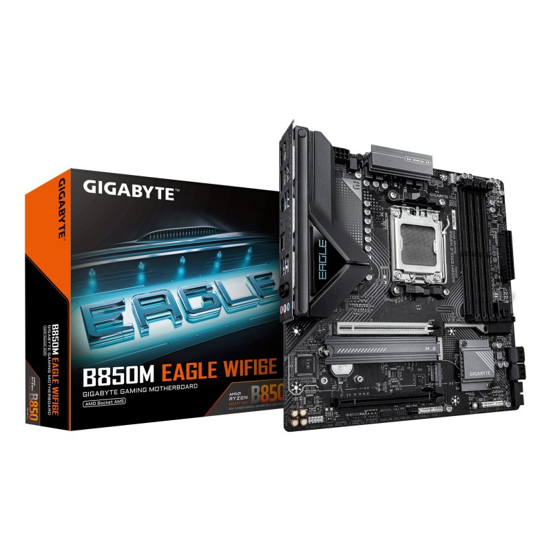 GIGABYTE B850M EAGLE WIFI6E AMD B850 Socket AM5 micro ATX