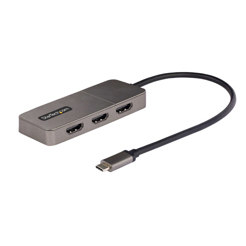 StarTech.com MST14CD123HD USB graphics adapter 3840 x 2160 pixels Gray
