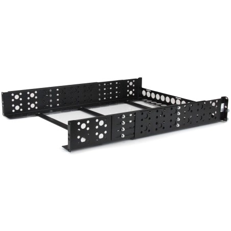 StarTech.com Rails pour Rack Serveur Universels 2U - Rails de Montage Serveur en Rack 19 pouces - Rails de Rack Ajustable pour