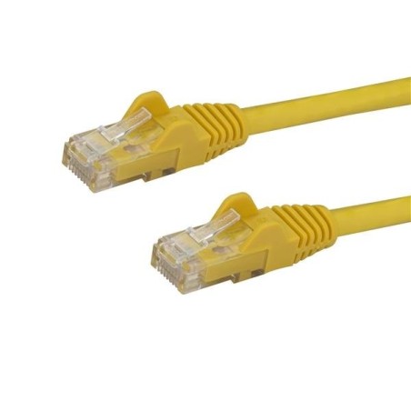 StarTech.com N6PATC3MYL networking cable Yellow 118.1" (3 m) Cat6 U UTP (UTP)