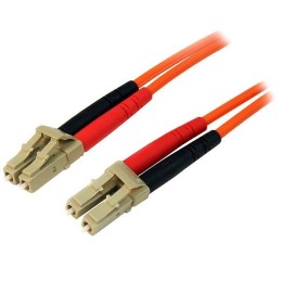 StarTech.com 50FIBLCLC15 InfiniBand fibre optic cable 590.6" (15 m) LC Orange