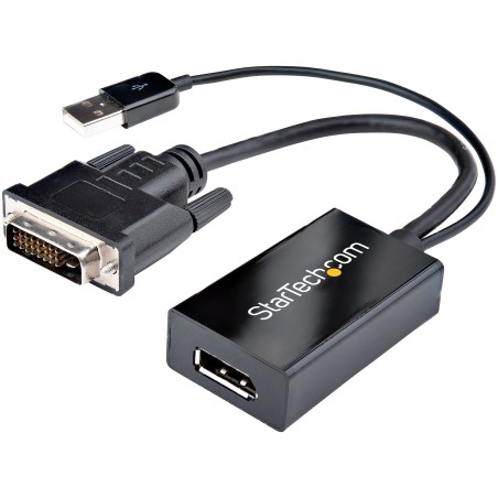 StarTech.com DVI auf DisplayPort Adapter mit USB Power - 1920 x 1200