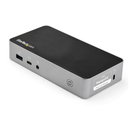StarTech.com Dock USB-C - Station d'Accueil à Double Écran 1080p HDMI - 65W Power Delivery - 1x USB-C, 3x USB-A, Ethernet -