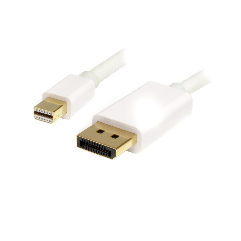 StarTech.com Câble Mini DisplayPort vers DisplayPort 1.2 de 2 m - Câble Adaptateur Mini DP vers DisplayPort 4K x 2K UHD - Câble