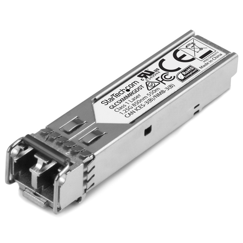 StarTech.com GLCSXMMRGDST network transceiver module Fiber optic 1250 Mbit s SFP 850 nm