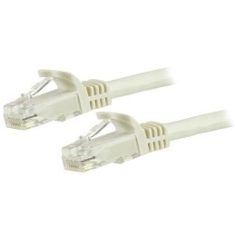 StarTech.com N6PATC15MWH networking cable White 590.6" (15 m) Cat6 U UTP (UTP)
