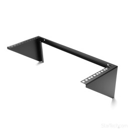 StarTech.com 4 HE 19 Zoll vertikales Wandmontage Rack - Schwarz