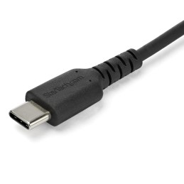 StarTech.com Cable de Carga USB-A a USB-C de 2m - Cable de Carga Rápida y Sincronización USB 2.0 de Servicio Pesado - Cable de