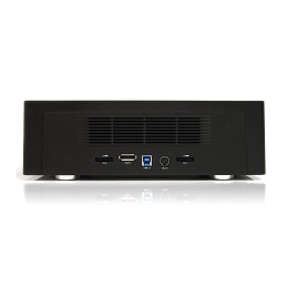 StarTech.com Clonador Borrador Autónomo USB 3.0   eSATA a SATA de 4 Bahías para Discos Duros y SSDs 1 3 - Docking Station -