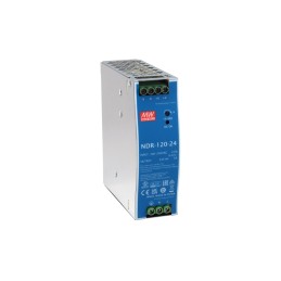 LevelOne POW-2442 unidad de fuente de alimentación 120 W Azul, Plata