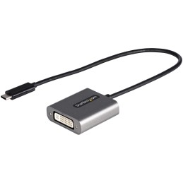 StarTech.com CDP2DVIEC USB graphics adapter 1920 x 1200 pixels Black, Silver