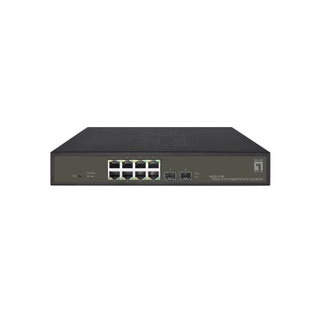 LevelOne GES-2110P commutateur réseau Géré L2 Gigabit Ethernet (10 100 1000) Connexion Ethernet, supportant l'alimentation via