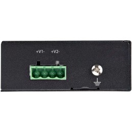 StarTech.com Divisor Multiplicador Splitter Industrial Gigabit PoE - PoE+++ de 90W - Splitter 802.3bt 12-48V CD - Adaptador LAN