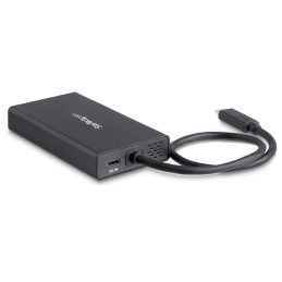 StarTech.com USB-C Multiport Adapter - USB-C Tragbare Docking station mit 4k HDMI - 60W Power Delivery Pass-Through, GbE, 2x