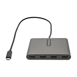 StarTech.com USBC2HD4 USB graphics adapter 1920 x 1080 pixels Gray