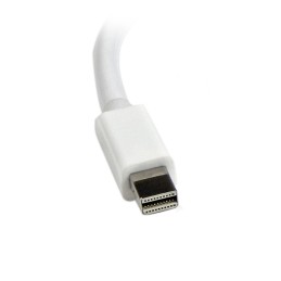 StarTech.com Adaptador Conversor de Vídeo Mini DisplayPort DP a VGA - 1920x1200 - Activo- Blanco