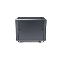 StarTech.com Armoire Rack Serveur 12U à 4 Montants, Armoire Verrouillable 19" pour Ordinateur AV Équipement IT, Rack Réseau