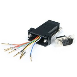 StarTech.com GC98MF cable gender changer DB-9 RJ-45 Black