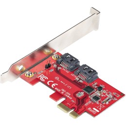 StarTech.com 2P6G-PCIE-SATA-CARD interface cards adapter Internal