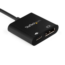 StarTech.com USB-C auf DisplayPort Adapter mit Power Delivery - 8K 60Hz  4K 120Hz USB-C auf DP 1.4 Alt Mode Videoadapter mit