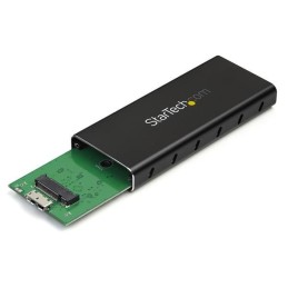 StarTech.com M.2 NGFF SATA Festplattengehäuse - USB 3.1 (10Gbit s) mit USB-C Kabel