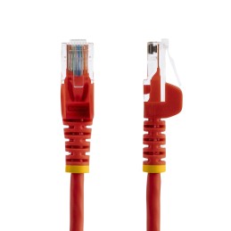 StarTech.com 10m Cat5e Ethernet Netzwerkkabel Snagless mit RJ45 - Rot