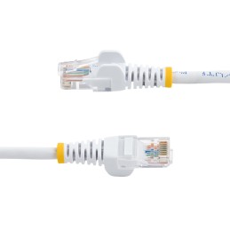 StarTech.com Cable de Red de 7m Blanco Cat5e Ethernet RJ45 sin Enganches