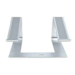 StarTech.com Support Ordinateur Portable (5kg) - Socle Ordinateur Portable en Aluminium, Argenté - Réhausseur PC pour MacBook