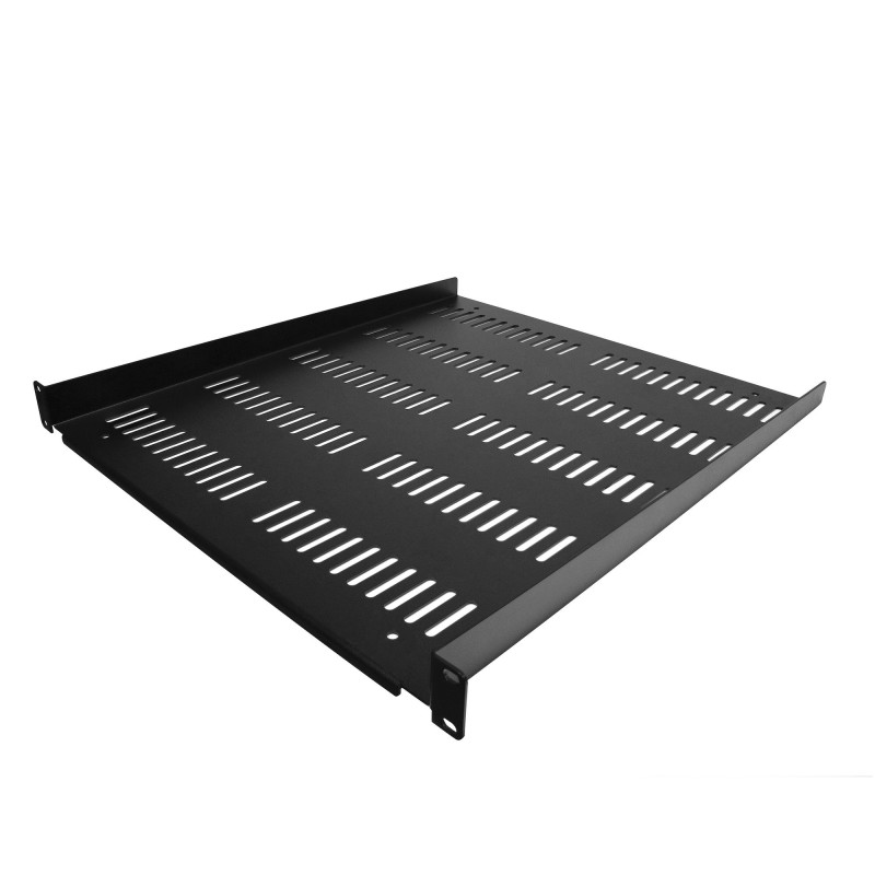 StarTech.com Étagère Rack 19 pouces 1U - Plateau Rackable Universel Ventilé - Étagère Baie de Brassage - Étagère Cantilever