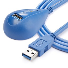 StarTech.com Cable de 1,5m Extensión Alargador USB 3.0 SuperSpeed Dock de Sobremesa - Macho a Hembra USB A