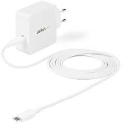 StarTech.com USB-C Ladegerät - USB-C Laptop Ladegerät 60W PD - 2m Kabel - Universeller kompakter Typ-C Stromadapter - Dell